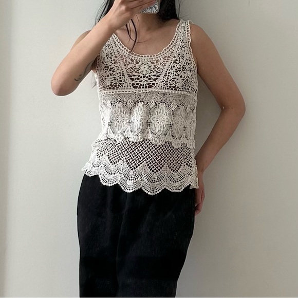 American Eagle Outfitters crochet tank - Picture 5 of 5